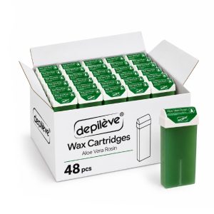 Κερί Αποτρίχωσης σε Ρολέτα Aloe Vera Depileve 100ml - ΣΥΣΚΕΥΣΙΑ 48τμχ