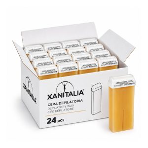 Κερί Αποτρίχωσης σε Ρολέτα Honey Xanitalia 100ml - ΣΥΣΚΕΥΑΣΙΑ 24τμχ
