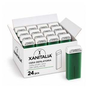 Κερί Αποτρίχωσης σε Ρολέτα Chlorophyll  Xanitalia 100ml - ΣΥΣΚΕΥΑΣΙΑ 24τμχ