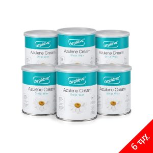 Κρύο Κερί Αποτρίχωσης Azulene σε βάζο 800ml Depileve - 6τμχ
