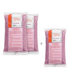 2+1 Ζεστό κερί Αποτρίχωσης Xanitalia – Extra Crystal Mauve Jasmine σε Κόκκους 800g