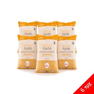 Ζεστό Κερί Αποτρίχωσης σε χάντρες Karité bio 1kg Depileve - 6τμχ