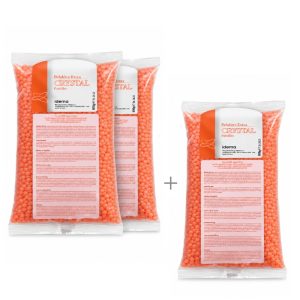 2+1 Ζεστό κερί Αποτρίχωσης Xanitalia – Xanitalia Extra Crystal Orange 800g