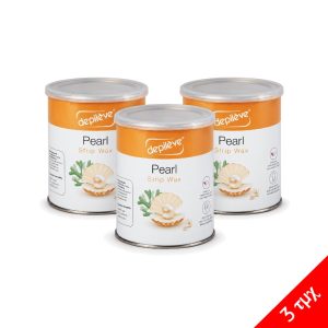 Κρύο Κερί Αποτρίχωσης Pearl σε βάζο 800ml Depileve - 3τμχ