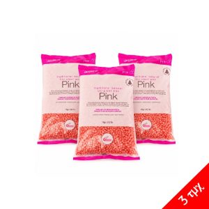 Ζεστό Κερί Αποτρίχωσης Pink bio σε χάντρες 1kg Depileve - 3τμχ