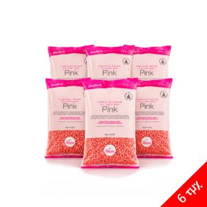 Ζεστό Κερί Αποτρίχωσης Pink bio σε χάντρες 1kg Depileve - 6τμχ